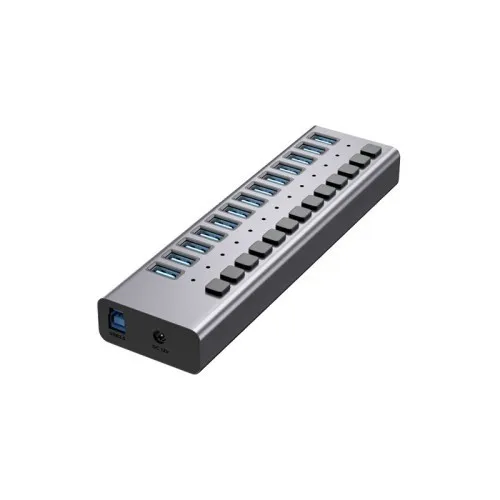 13 Port 5Gbps Rate 60W Powered USB 3.0 Hub