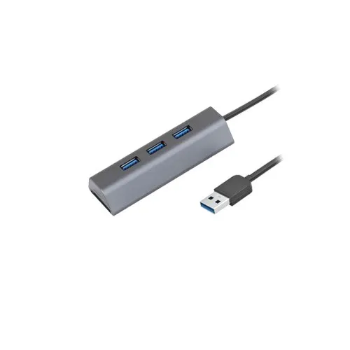 3 Port 5Gbps Rate Data USB 3.0 Hub With Card Reader-2