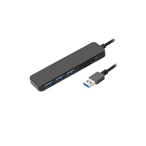 3 Port 5Gbps Rate Data USB 3.0 Hub With Card Reader-3