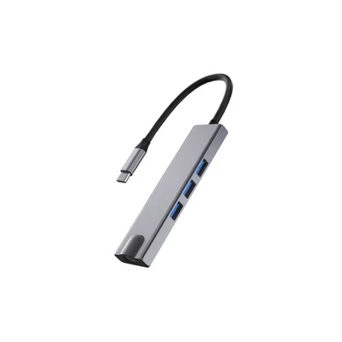 3 Port 5Gbps Rate Data USB 3.0 Hub With RJ45