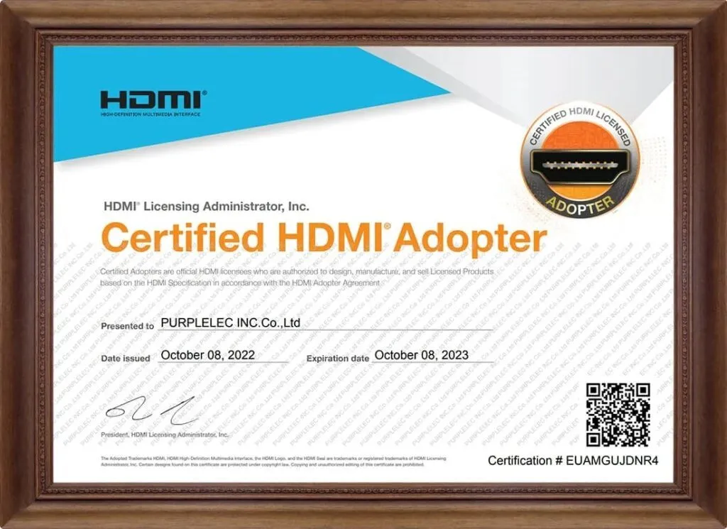 HDMI Certified
