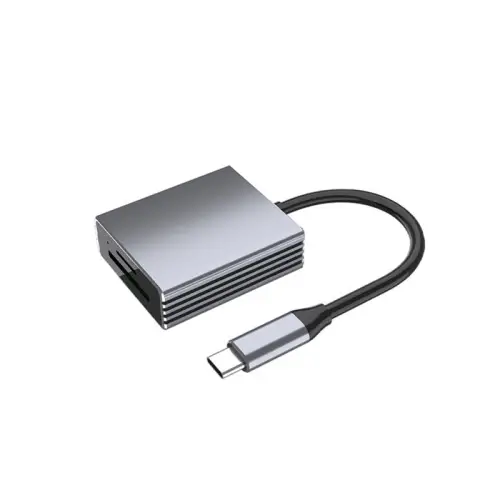 SD + TF 2-in-1 USB4.0 Card Reader