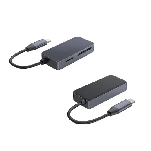 Type-C 2-in-1 SD + TF Card Reader
